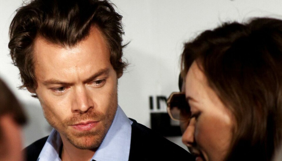 Harry Styles og Olivia Wilde ses her ved primieren på filmen 'Don't Worry Darling' sen 19. september i New York Harry Styles og Olivia Wilde ses her ved primieren på filmen 'Don't Worry Darling' sen 19. september i New York