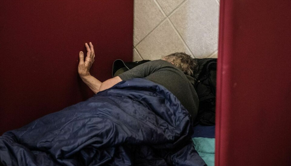 Kommuner står over for en udfordring, når der skal findes pladser til alle de hjemløse, der har brug for et sted at sove i løbet af vinteren. (Arkivfoto).