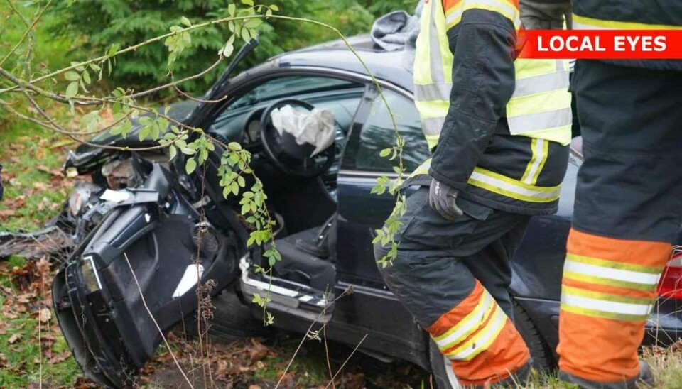 En person er kørt til behandling efter et sammenstød på Svendborg Landevej ved Langå. En person er kørt til behandling efter et sammenstød på Svendborg Landevej ved Langå.