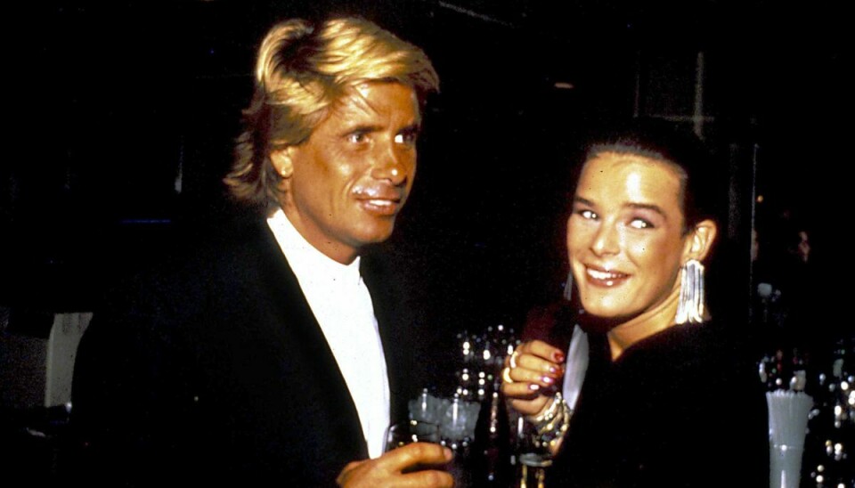 Prinsesse Stéphanie og natklubsejeren Mario Oliver dannede par i 80'erne.