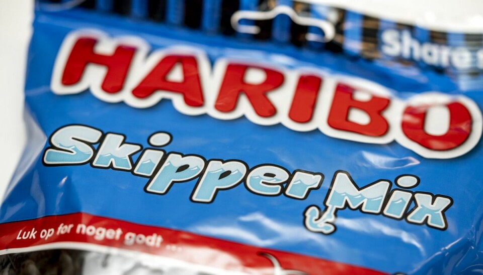 En 38-årig tysker er utilfreds med den kompensation, han fik, da han fandt en enorm check udstedt til Haribo.