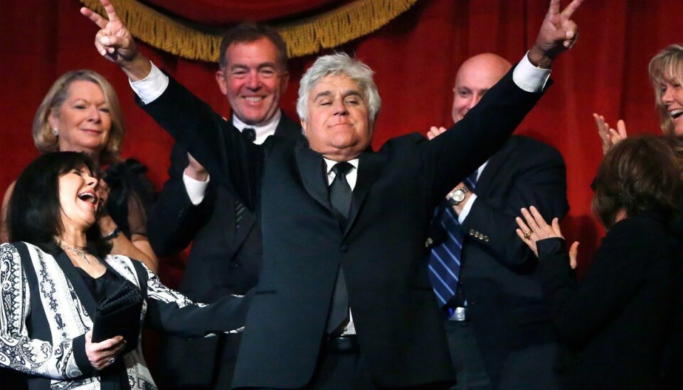 Den amerikanske talkshow-vært Jay Leno er tilsyneladende blevet slemt forbrændt. Den amerikanske talkshow-vært Jay Leno er tilsyneladende blevet slemt forbrændt.