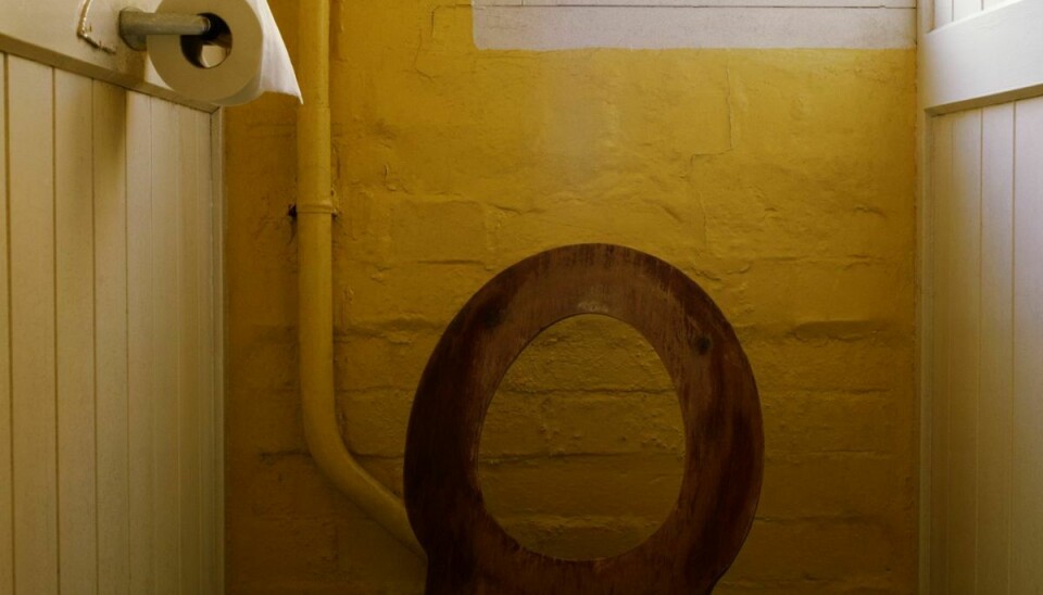 Et offentligt toilet i Malling blev offer for ondsindede hærværksmænd. Arkivfoto.