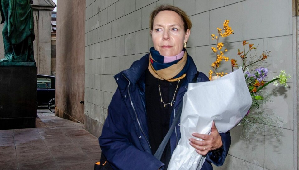 Alberte Winding deltog også i begravelsen. Alberte Winding deltog også i begravelsen.