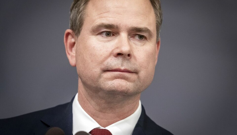 Finansminister Nicolai Wammen ër sammen med et bredt flertal i Folketinget blevet enige om hjælpepakke til inflationsramte danskere.