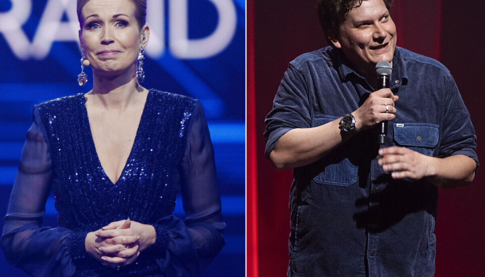 Tina Müller og Heino Hansen skal være værter, når Dansk Melodi Grand Prix løber af stablen. Tina Müller og Heino Hansen skal være værter, når Dansk Melodi Grand Prix løber af stablen.