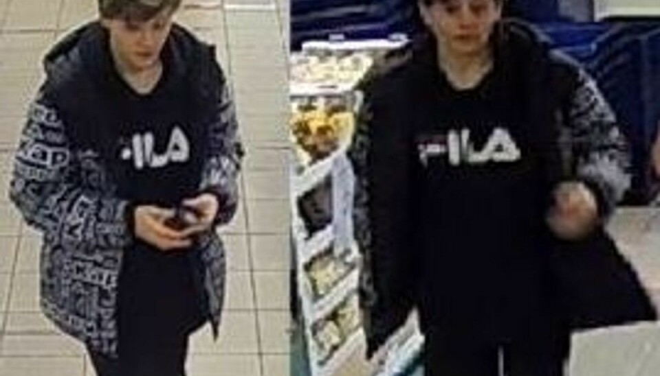Politiet leder efter den unge mand på overvågningsbillederne. Politiet leder efter den unge mand på overvågningsbillederne.
