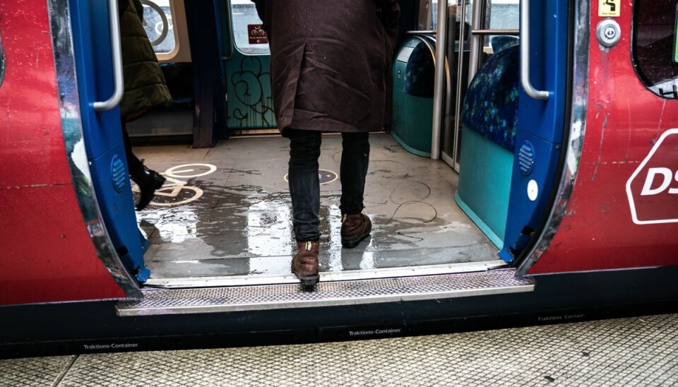 Der kører i øjeblikket ingen tog mellem Lyngby Station og Holte Station. (Arkivfoto).