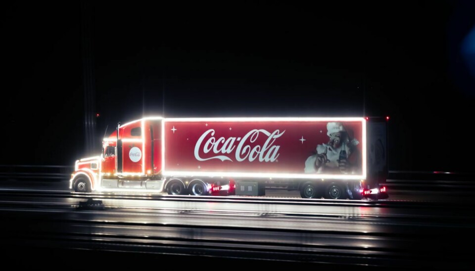 Coca-Colas julelastbil er at finde på de danske veje fra den 17. november og frem til den 23. december.