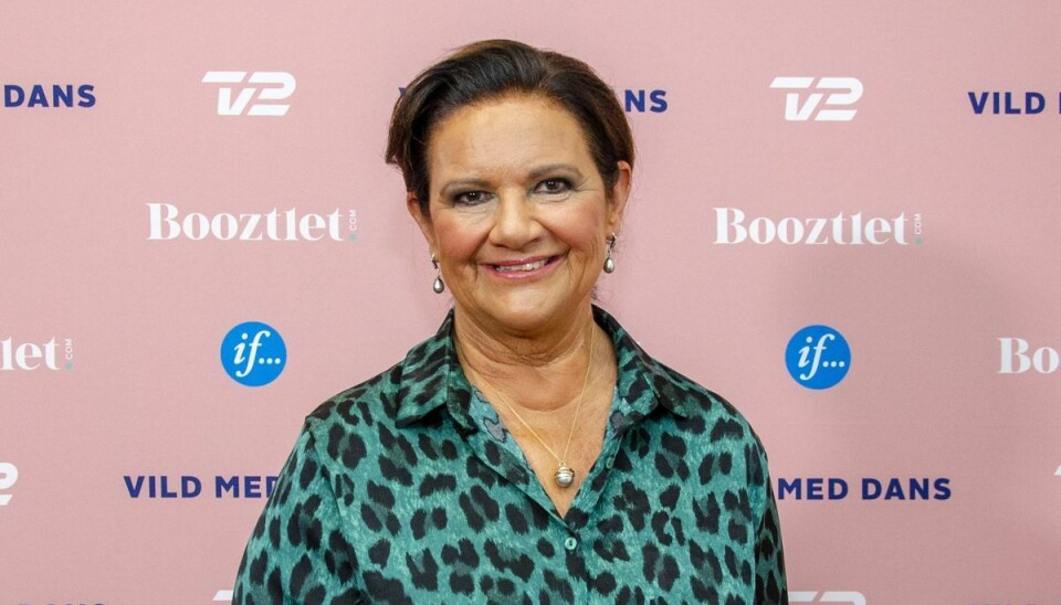 Anne-Mette Rasmussen er til Vild med Dans for at heppe på sin tidligere dansepartner, Thomas Evers Poulsen Anne-Mette Rasmussen er til Vild med Dans for at heppe på sin tidligere dansepartner, Thomas Evers Poulsen