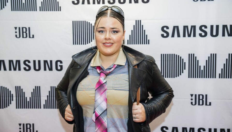 Jada ses her på den røde løber ved Danish Music Awards torsdag aften. Jada ses her på den røde løber ved Danish Music Awards torsdag aften.