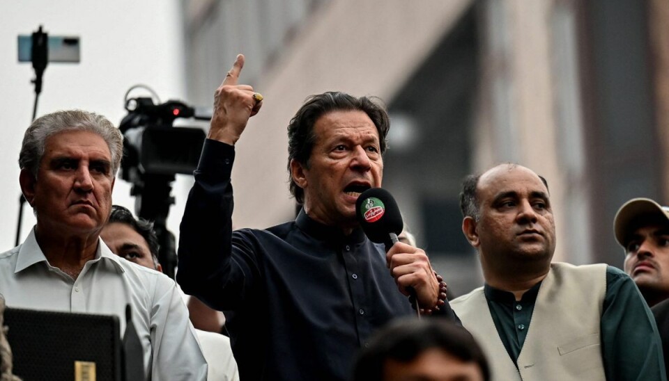 Pakistans tidligere premierminister Imran Khan.