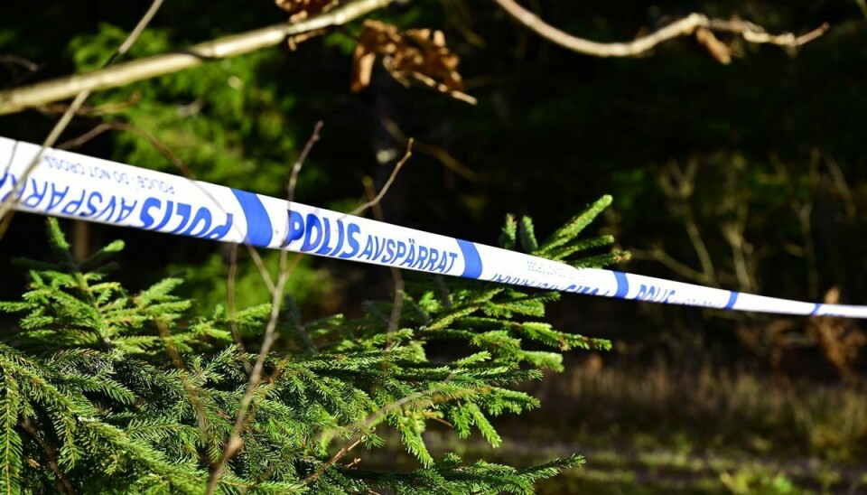 En 21-årig kvinde blev onsdag fundet død i et skovområde i Sydsverige. To kvinder i 20'erne er varetægtfængslet og mistænkt for frihedsberøvelse. Politiet efterforsker dog også sagen som en drabssag. (Arkivfoto).