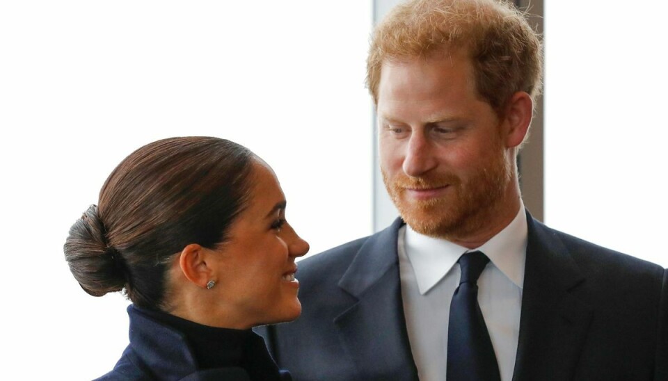 Hertuginde Meghan og prins Harry.