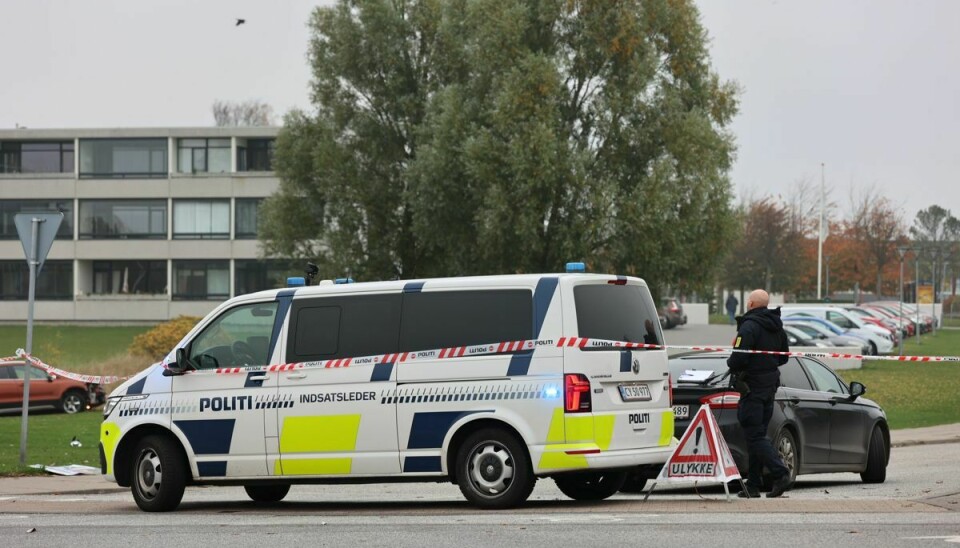 Voldsom ulykke i Aalborg i et kryds mellem Byplanvej og Hellevangen.