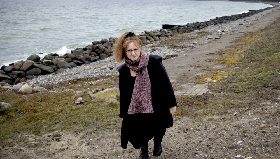 Forfatter Solvej Balle skriver på sin septologi, romanerne 'Om udregning af rumfang'. Fotograferet i sit hjem på Ærø. Forfatter Solvej Balle skriver på sin septologi, romanerne 'Om udregning af rumfang'. Fotograferet i sit hjem på Ærø.