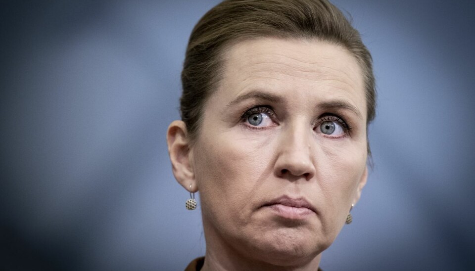 Pressemøde med statsminister Mette Frederiksen, Sundheds- og ældreminister Magnus Heunicke, direktør for Sundhedsstyrelsen Søren Brostrøm, direktør for Statens Serum Institut Henrik Ullum, rigspolitichef Thorkild Fogde og direktør i Lægemiddelstyrelsen Thomas Senderovitz i Spejlsalen på Christiansborg, tirsdag den 5. januar 2021. Det er ikke en politisk debat, siger statsministeren, mens Jakob Ellemann-Jensen medgiver, at sagen om en mulig rigsretssag mod Inger Støjberg er svær for V. Det skriver Ritzau, lørdag den 9. januar 2021.. (Foto: Liselotte Sabroe/Ritzau Scanpix)