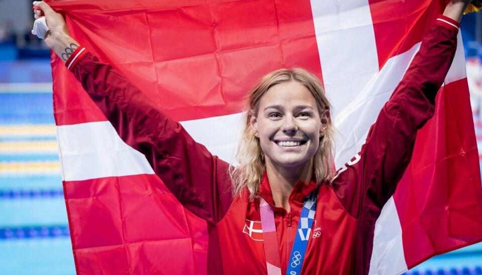 Pernille Blume indstiller svømmekarrieren. Pernille Blume indstiller svømmekarrieren.