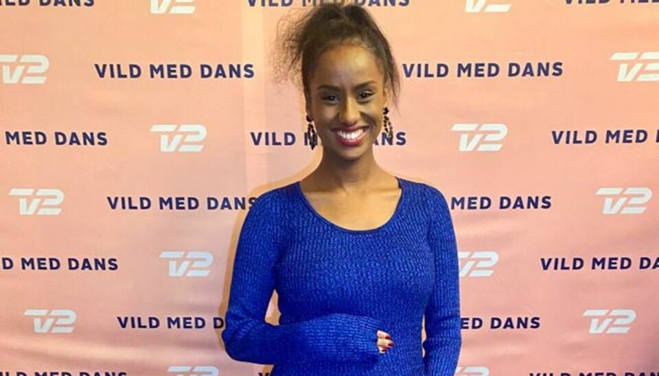 Andrea Lykke Oehlenschlæger viste babybulen frem under 'Vild med Dans', hvor hun ikke kunne være med ret længe på grund af graviditet.