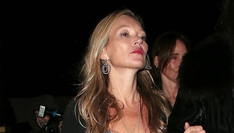 Frit udsyn til det meste Den britiske supermodel Kate Moss