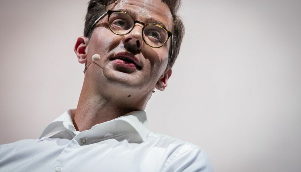 Liberal Alliances formand Alex Vanopslagh. Liberal Alliances formand Alex Vanopslagh.