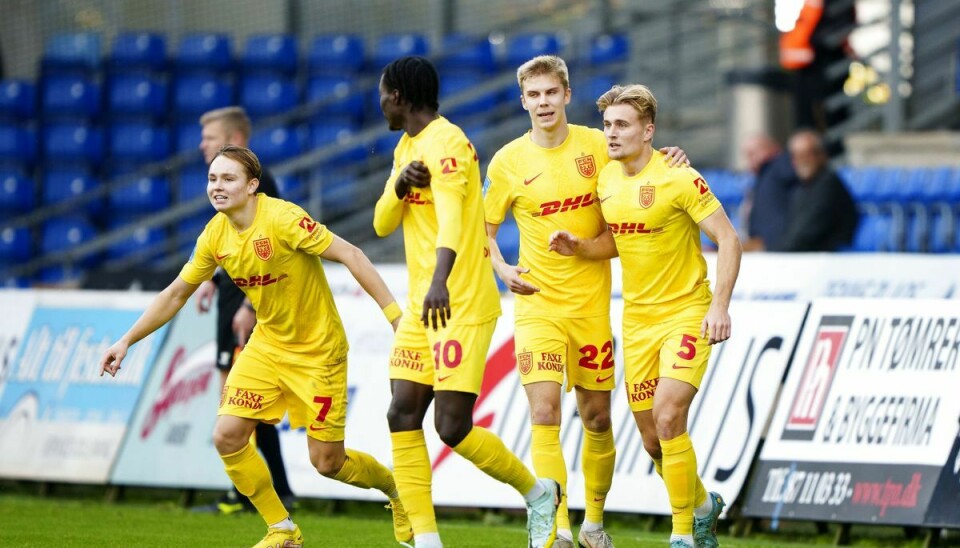 FC Nordsjælland har nu fem point ned til Randers på andenpladsen.