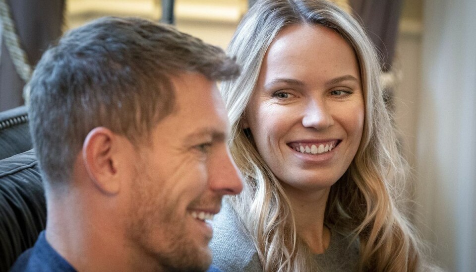 Caroline Wozniacki og hendes mand, amerikanske David Lee. Caroline Wozniacki og hendes mand, amerikanske David Lee.
