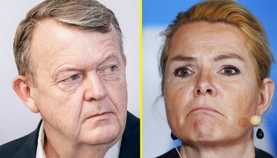 Lars Løkke Rasmussenfår ikke hjælp af Inger Støjberg, hvis han i givet fald skulle vælge at gå efter at blive statsminister efter folketingsvalget. Lars Løkke Rasmussenfår ikke hjælp af Inger Støjberg, hvis han i givet fald skulle vælge at gå efter at blive statsminister efter folketingsvalget.