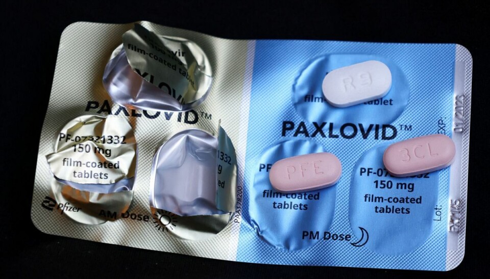 Paxlovid er et lægemiddel mod alvorlige symptomer på corona-smitte. Det kan kun fås på recept. (Arkivfoto). Paxlovid er et lægemiddel mod alvorlige symptomer på corona-smitte. Det kan kun fås på recept. (Arkivfoto).
