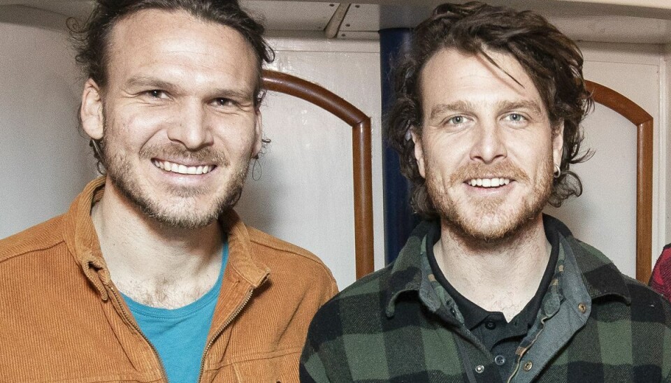 Emil (tv.) og Theis Midé Erichsen. Emil (tv.) og Theis Midé Erichsen.