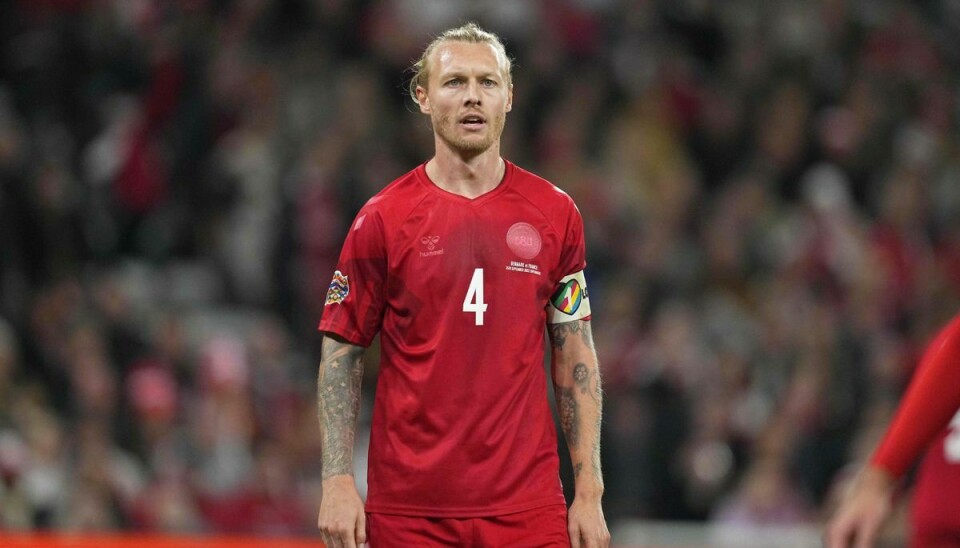 Simon Kjær fik comeback for landsholdet i sidste uge. Lørdag var han i aktion for Milan og blev skadet.