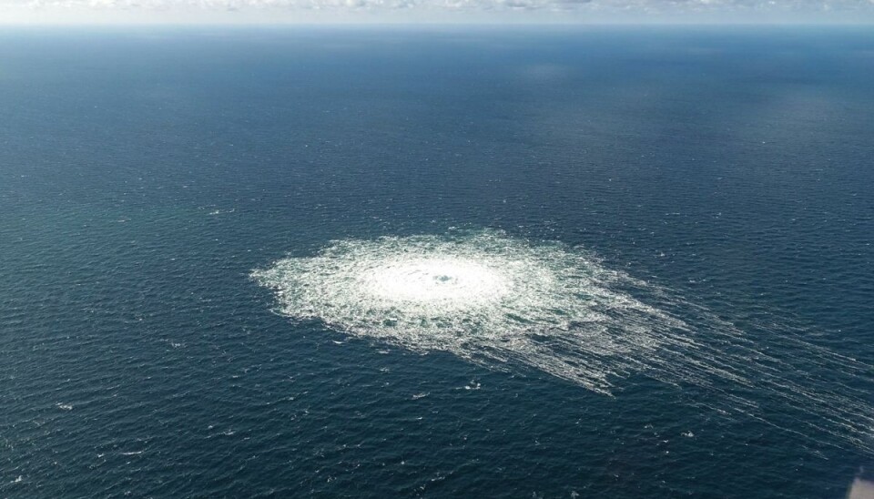 Gaslækagen ved Bornholm.