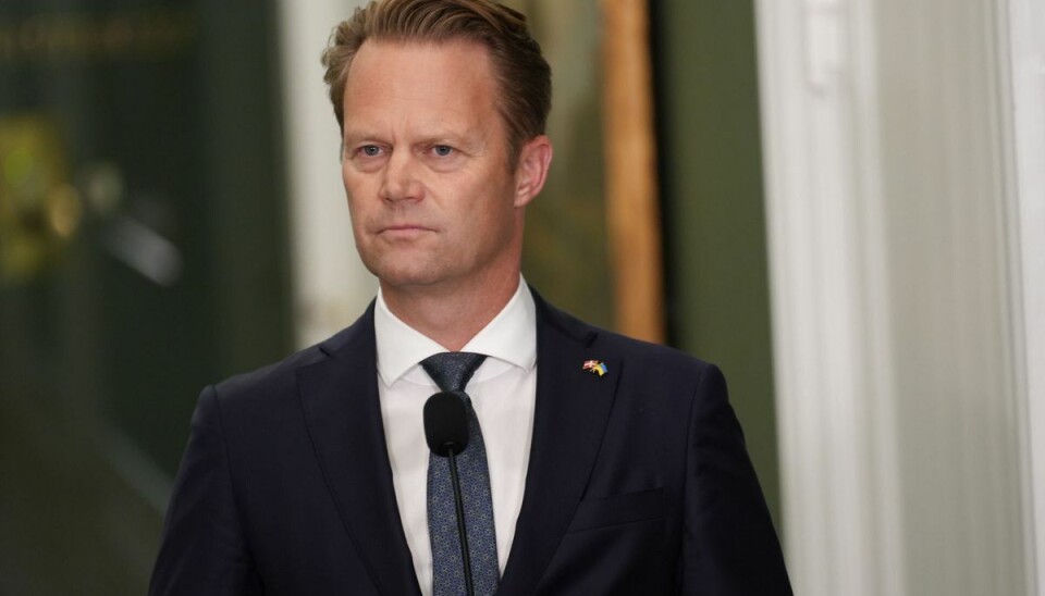 Udenrigsminister Jeppe Kofod har tirsdag aften talt i telefon med den amerikanske udenrigsminister Antony Blinken om lækagerne i Østersøen. (Arkivfoto).