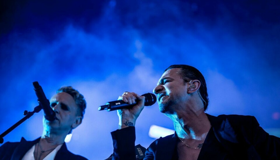 Depeche Mode giver koncert i Parken i 2023.
