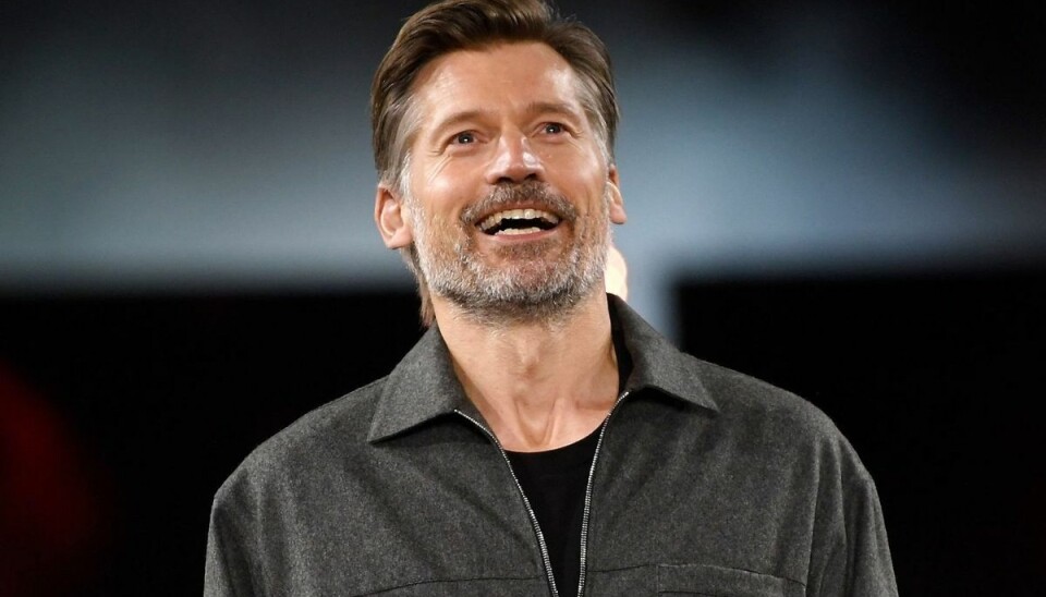 Nikolaj Coster-Waldau var i hopla på catwalken.