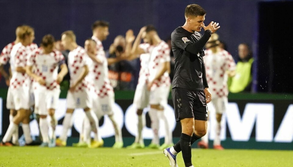 Kroatien vandt 2-1 på hjemmebane over Danmark i Nations League torsdag aften i Zagreb.