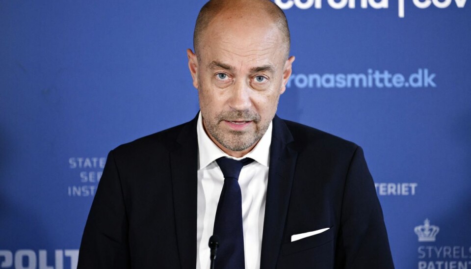 Sundhedsminister Magnus Heunicke (S) oplyser, at en ny undervariant af covid-19 er blevet påvist i Danmark. Her ses ministeren ved en tidligere orientering om status på covid-19, opdaterede vacciner og vaccineplaner fredag den 2. september. Sundhedsminister Magnus Heunicke (S) oplyser, at en ny undervariant af covid-19 er blevet påvist i Danmark. Her ses ministeren ved en tidligere orientering om status på covid-19, opdaterede vacciner og vaccineplaner fredag den 2. september.