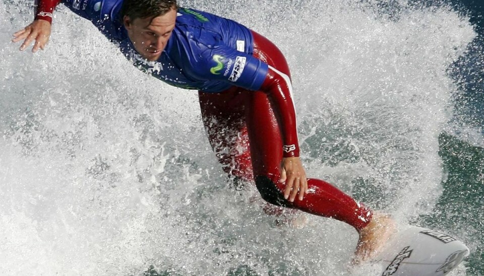 Den 45-årige og nu afdøde Chris Davidson var tidligere rangeret som verdens 14. bedste surfer. Den 45-årige og nu afdøde Chris Davidson var tidligere rangeret som verdens 14. bedste surfer.