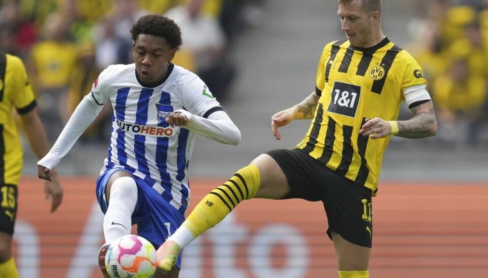 Jean-Paul Boetius (til venstre) kom til Hertha Berlin i sommer og har foreløbig spillet seks kampe for klubben. Jean-Paul Boetius (til venstre) kom til Hertha Berlin i sommer og har foreløbig spillet seks kampe for klubben.