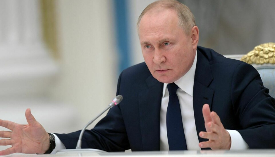 Ifølge Ukraines præsident Volodymyr Zelenskyj er Putins hær 'tydeligvis gået i panik'.