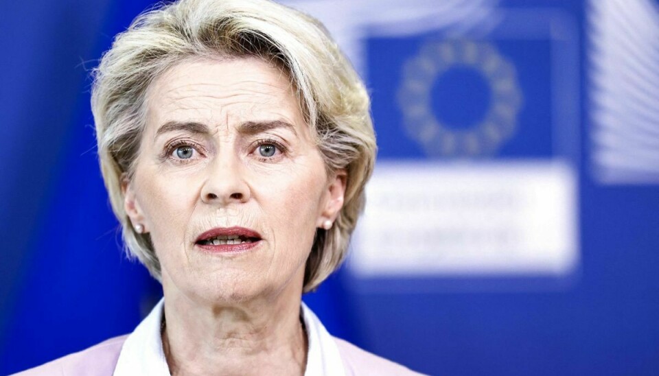 EU-Kommissionens formand, Ursula von der Leyen. (Arkivfoto).
