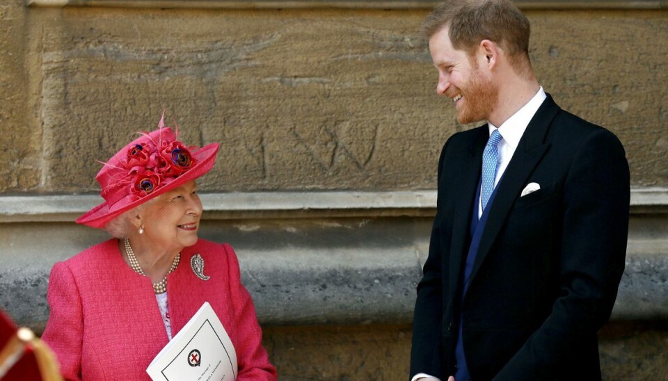 Prins Harry havde et tæt forhold til dronning Elizabeth. (Arkivfoto). Prins Harry havde et tæt forhold til dronning Elizabeth. (Arkivfoto).