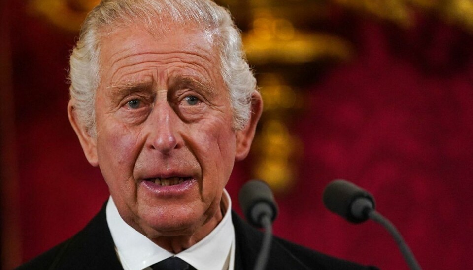 Britain's King Charles III speaks during a meeting of the Accession Council inside St James's Palace in London on September 10, 2022, to proclaim him as the new King. - Britain's Charles III was officially proclaimed King in a ceremony on Saturday, a day after he vowed in his first speech to mourning subjects that he would emulate his 'darling mama', Queen Elizabeth II who died on September 8. (Photo by Victoria Jones / POOL / AFP) Britain's King Charles III speaks during a meeting of the Accession Council inside St James's Palace in London on September 10, 2022, to proclaim him as the new King. - Britain's Charles III was officially proclaimed King in a ceremony on Saturday, a day after he vowed in his first speech to mourning subjects that he would emulate his 'darling mama', Queen Elizabeth II who died on September 8. (Photo by Victoria Jones / POOL / AFP)