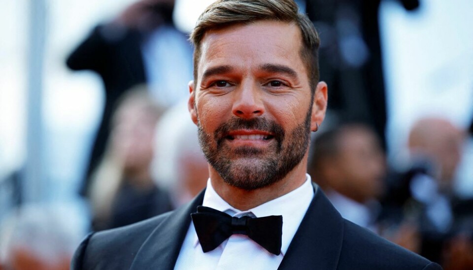 Den puertotikanske superstjerne Ricky Martin. Den puertotikanske superstjerne Ricky Martin.