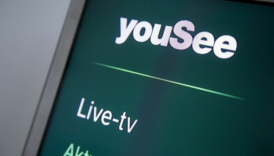 Det bliver næste år dyrere at have sin tv-pakke hos YouSee. (Arkivfoto).