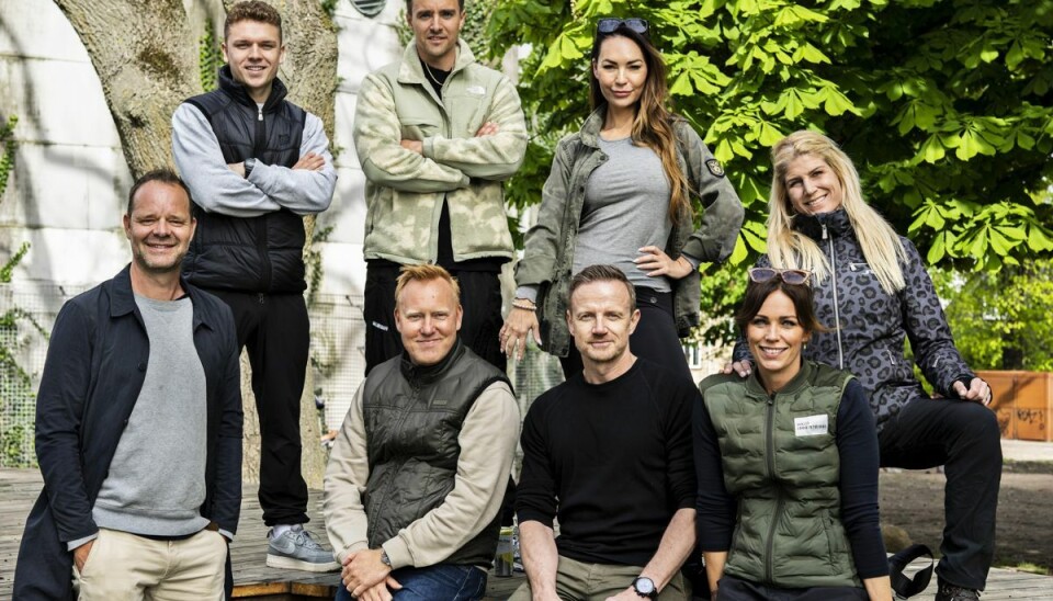 Otte kendte danskere medvirker i tredje sæson af 'Jaget vildt - kendte på flugt'. Øverst fra venstre: Rasmus Brohave, Martin Johannes Larsen, Mascha Vang, Rikke Hørlykke, Jacob Riising, Anders Breinholt, Thomas Krohn Dehli Vang og Lisbeth Østergaard. (PR-foto). Otte kendte danskere medvirker i tredje sæson af 'Jaget vildt - kendte på flugt'. Øverst fra venstre: Rasmus Brohave, Martin Johannes Larsen, Mascha Vang, Rikke Hørlykke, Jacob Riising, Anders Breinholt, Thomas Krohn Dehli Vang og Lisbeth Østergaard. (PR-foto).