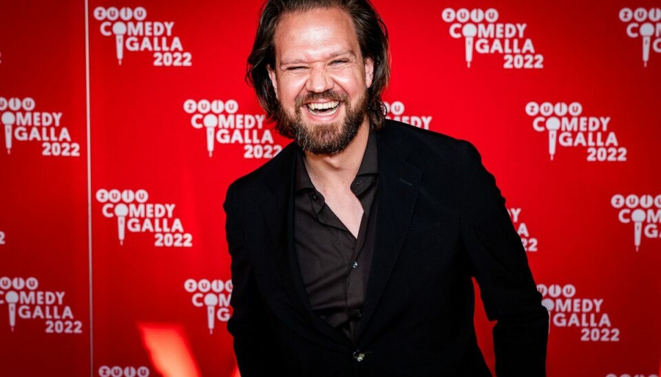 Thomas Warberg på den røde løber ved Zulu Comedy Galla i Operaen i København torsdag aften. Thomas Warberg på den røde løber ved Zulu Comedy Galla i Operaen i København torsdag aften.