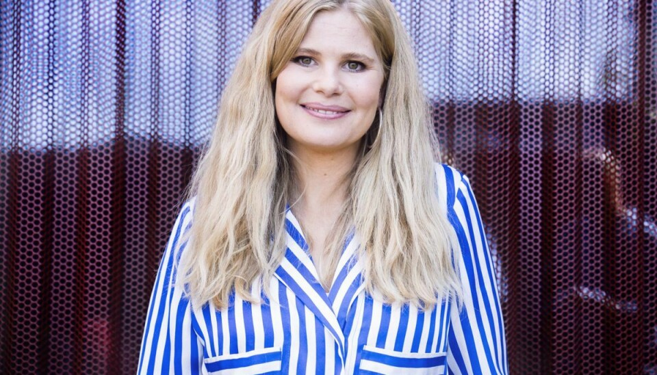Sofie Linde har haft royalt besøg i 'X Factor'-studiet.
