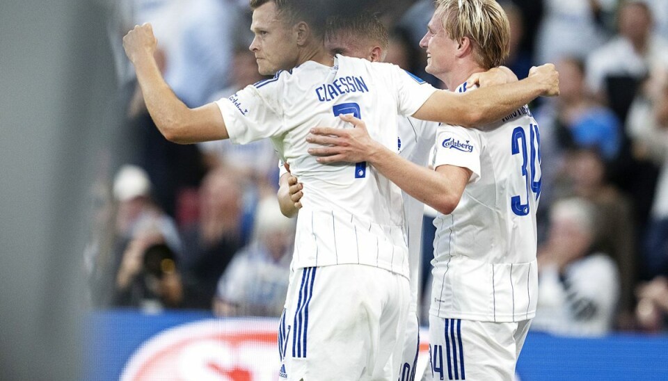 Viktor Claesson blev matchvinder i fredagens FCK-sejr i Parken.