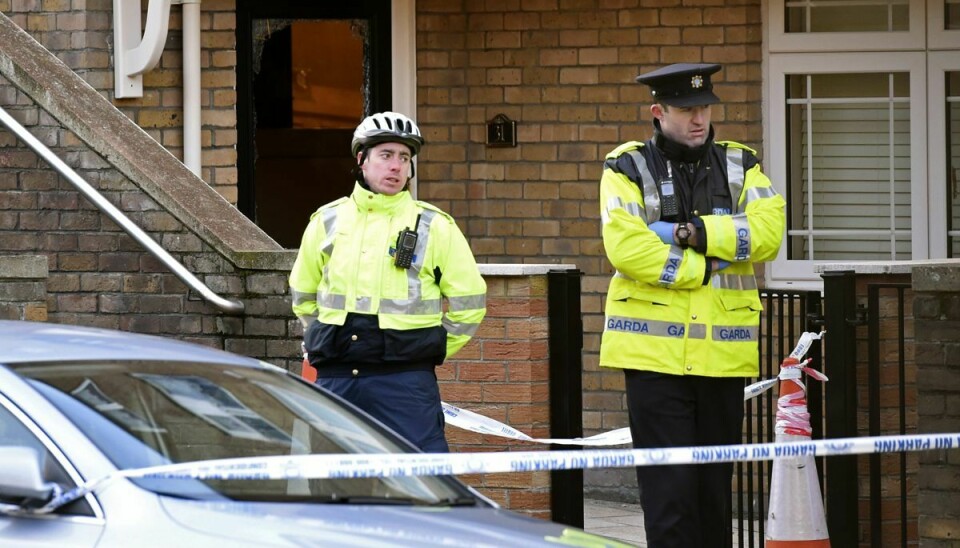 Politiet i Dublin beskriver hændelsen, hvor tre unge søstre er blevet dræbt, som 'voldelig, udfordrende og traumatisk'. (Arkivfoto).